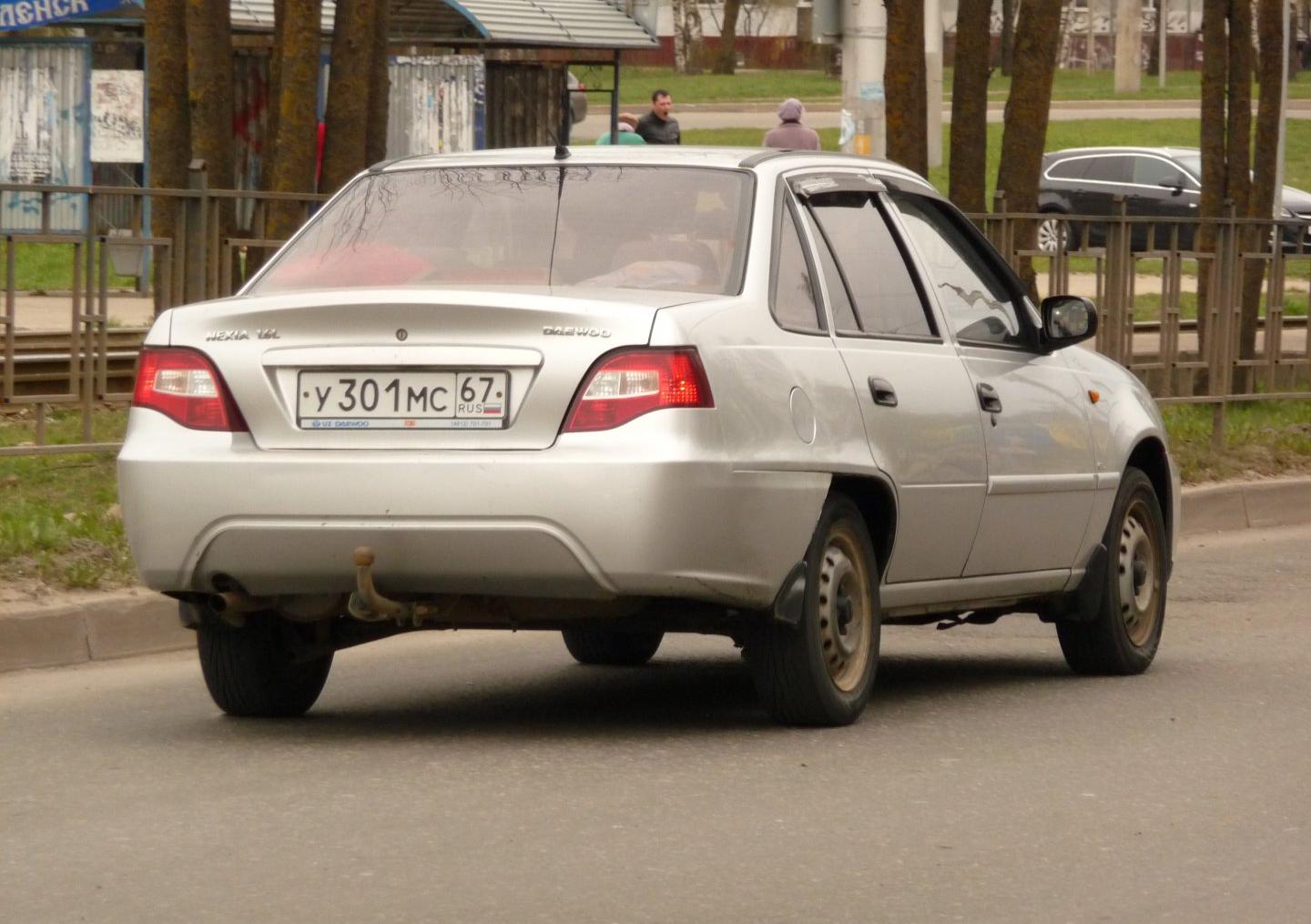 Автомобиль госномер У301МС67