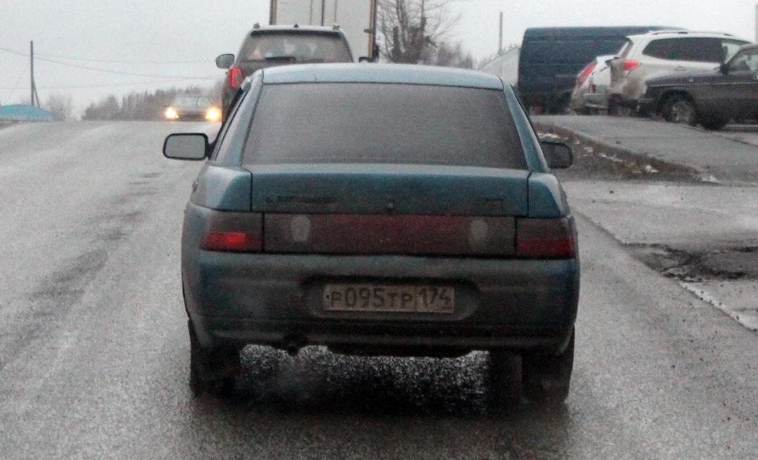 Автомобиль госномер Р095ТР174