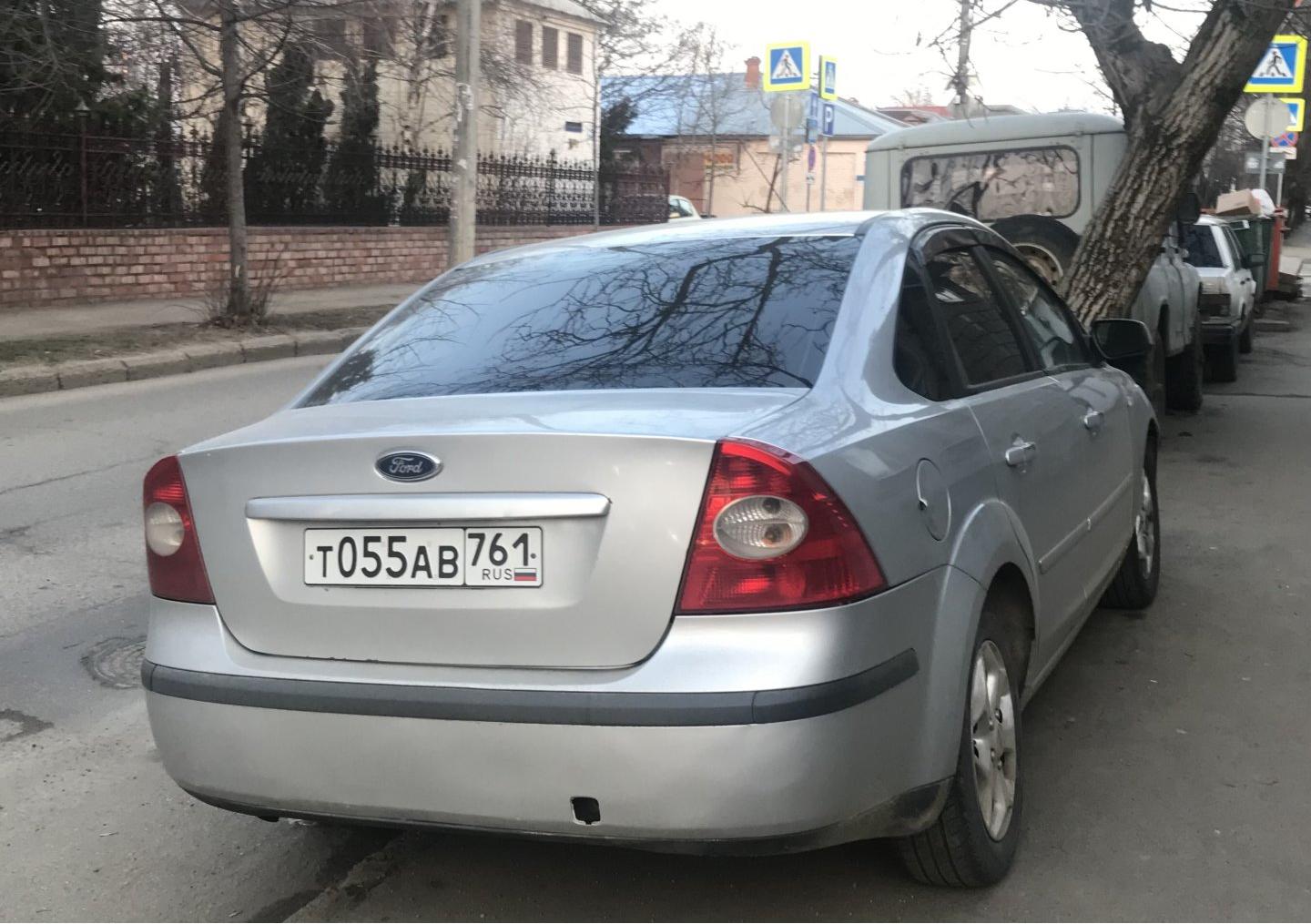 Автомобиль госномер Т055АВ761