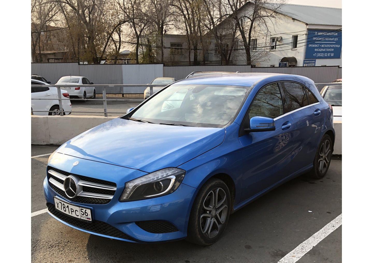 Автомобиль госномер Х781РС56