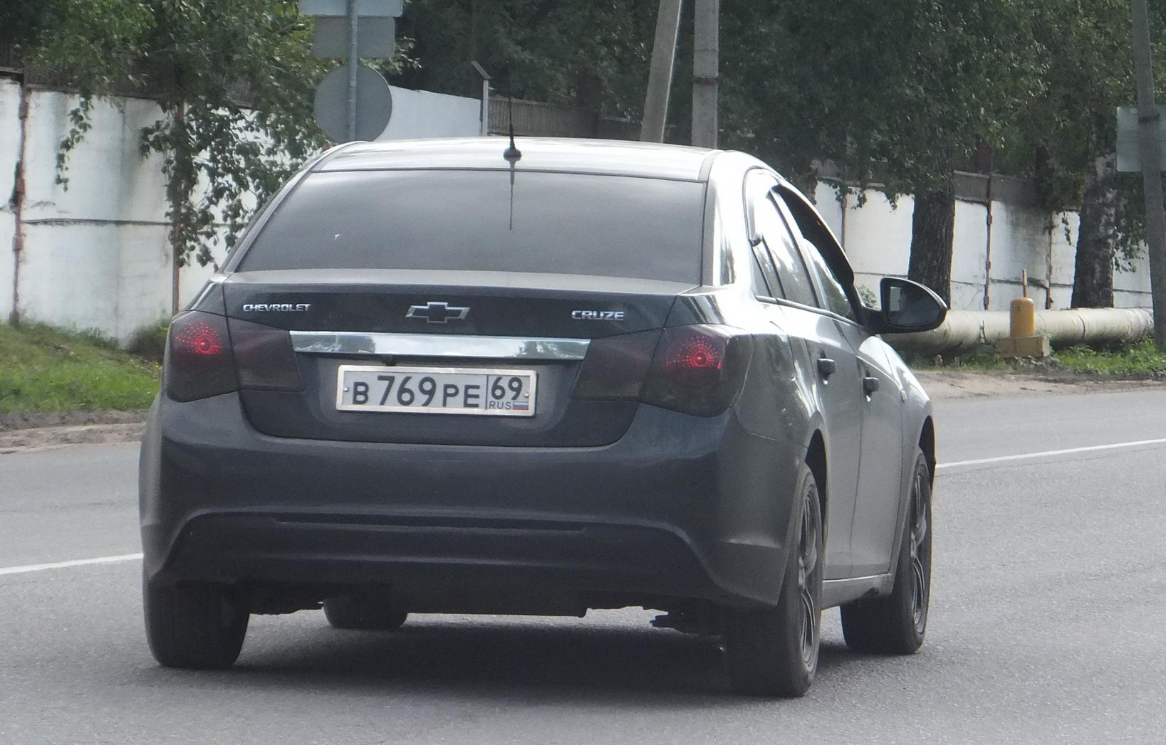 Автомобиль госномер В769РЕ69