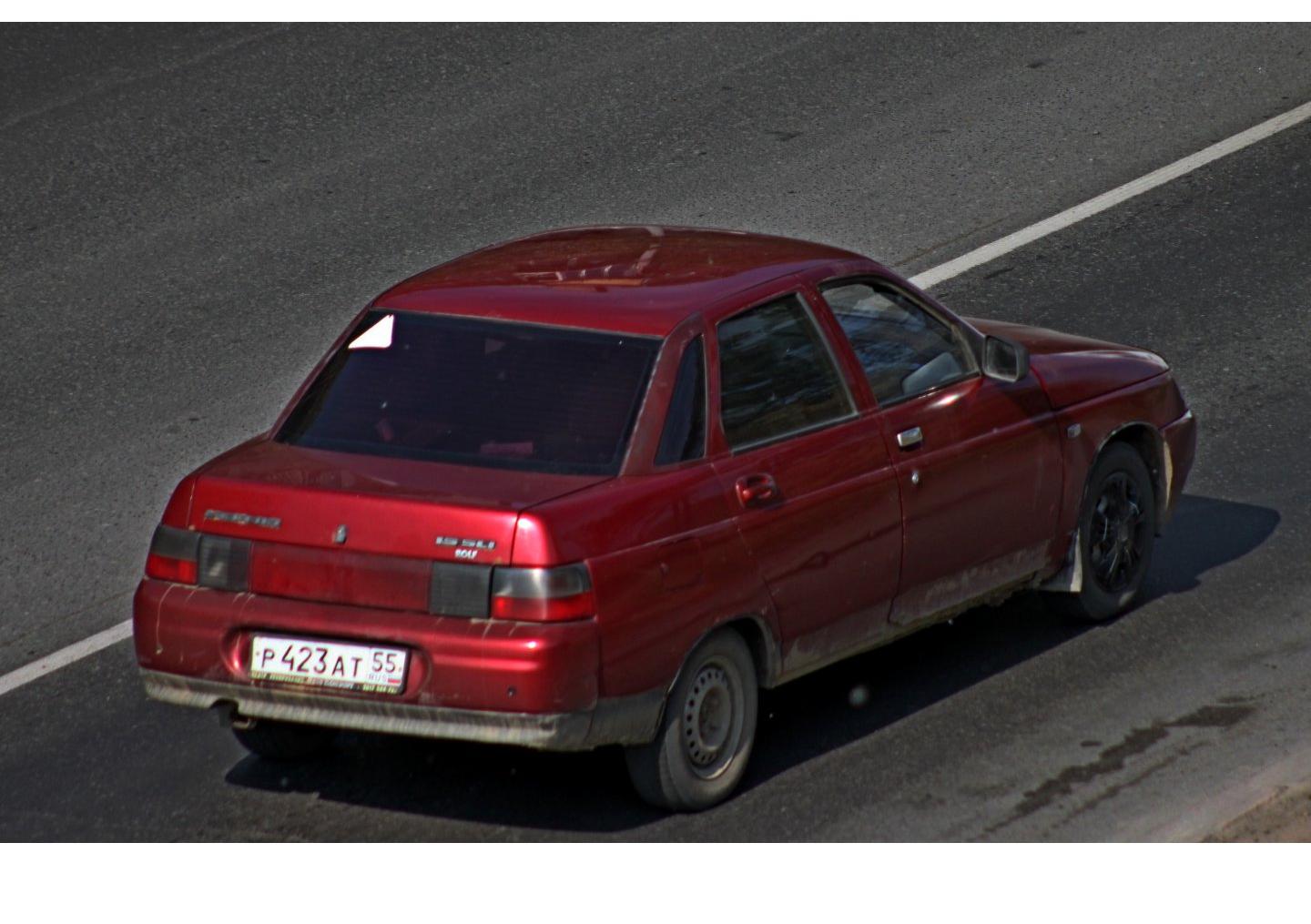 Автомобиль госномер Р423АТ55