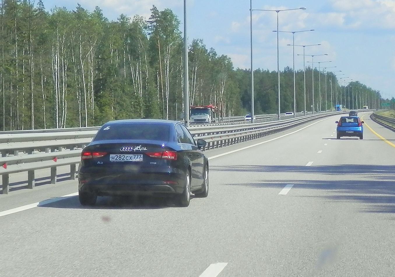 Автомобиль госномер Н282СХ777