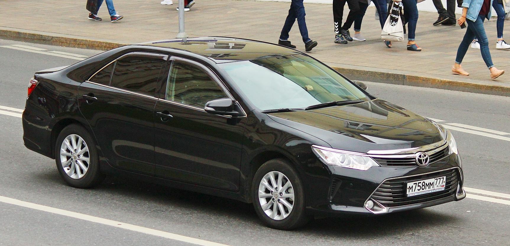 Автомобиль госномер М758ММ777