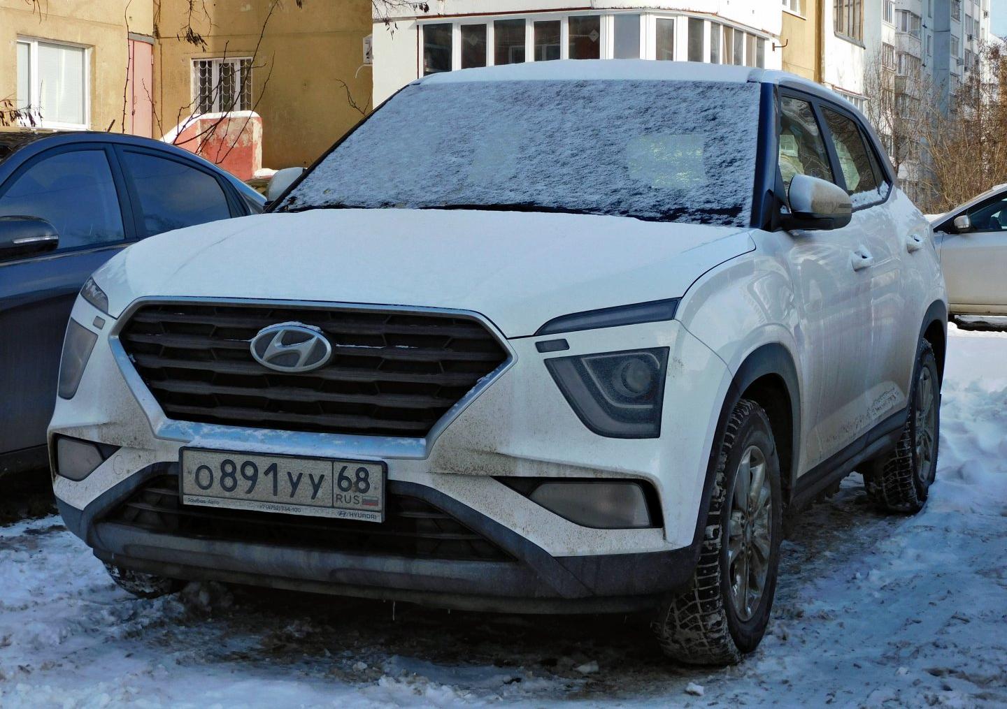 Автомобиль госномер О891УУ68
