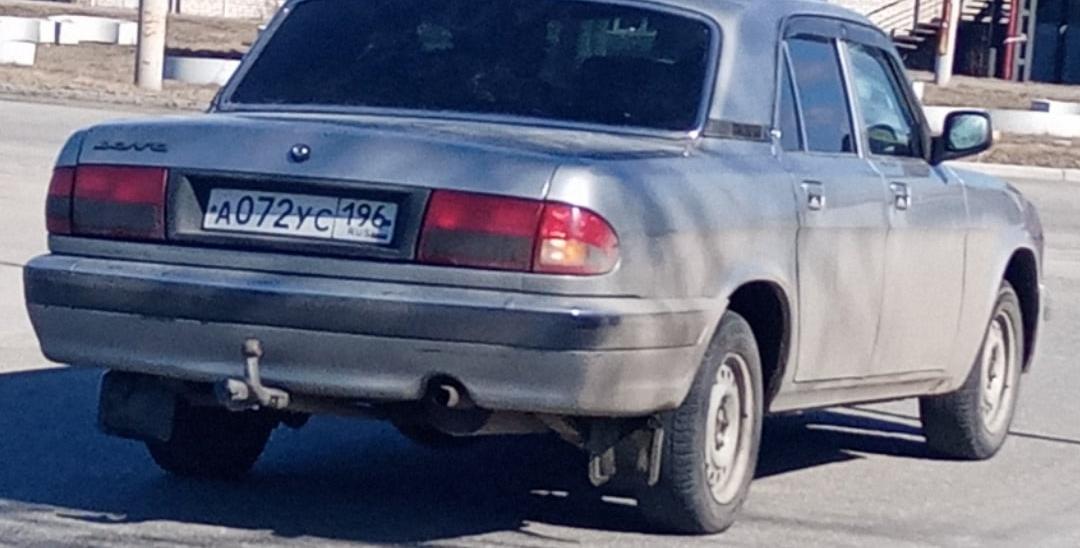 Автомобиль госномер А072УС196