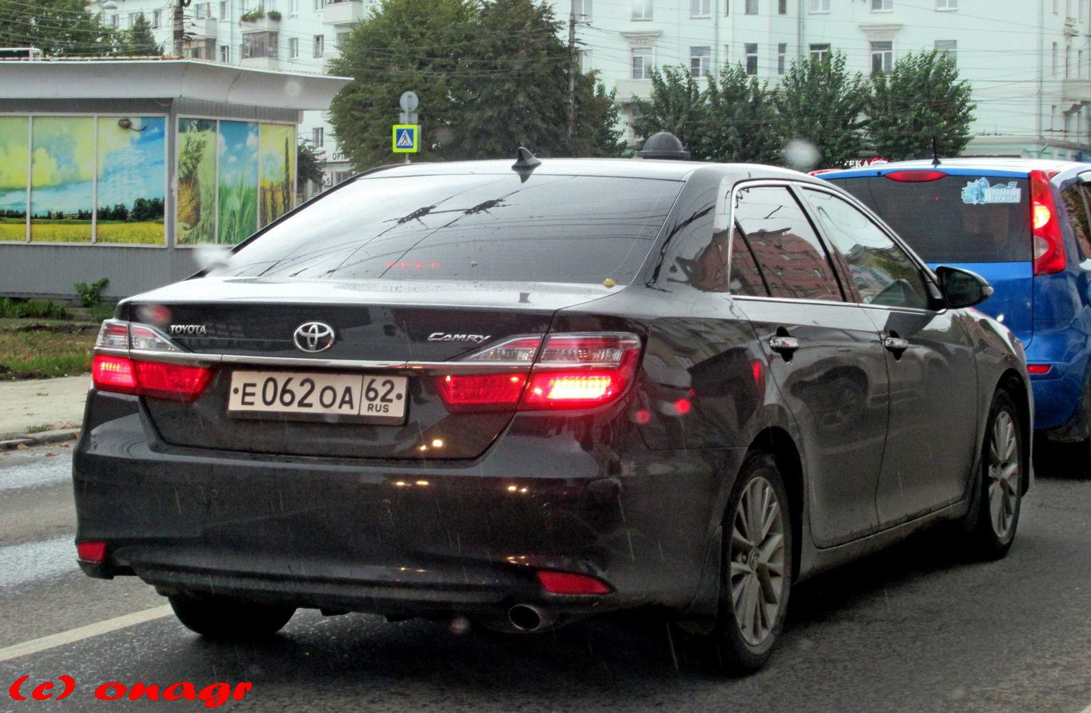 Автомобиль госномер Е062ОА62