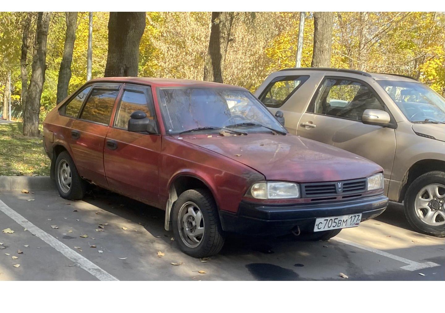Автомобиль госномер С705ВМ177