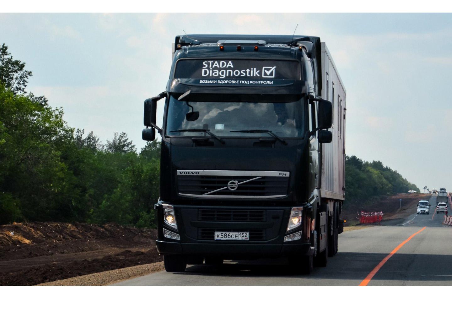 Автомобиль госномер К586СЕ152
