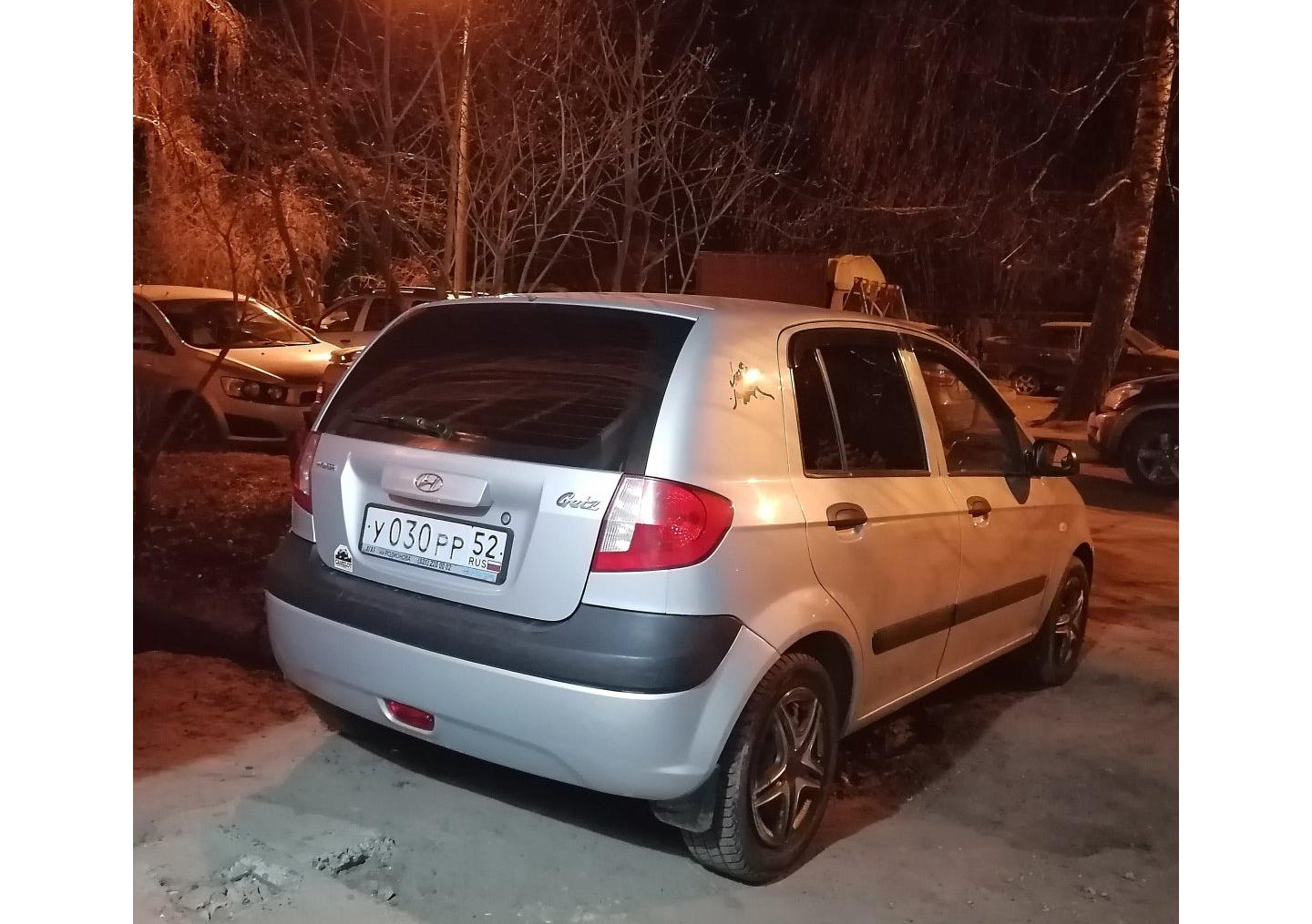 Автомобиль госномер У030РР52