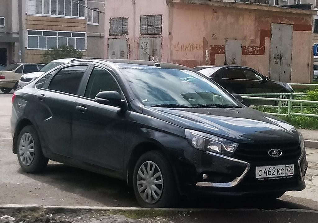 Автомобиль госномер С462КС72
