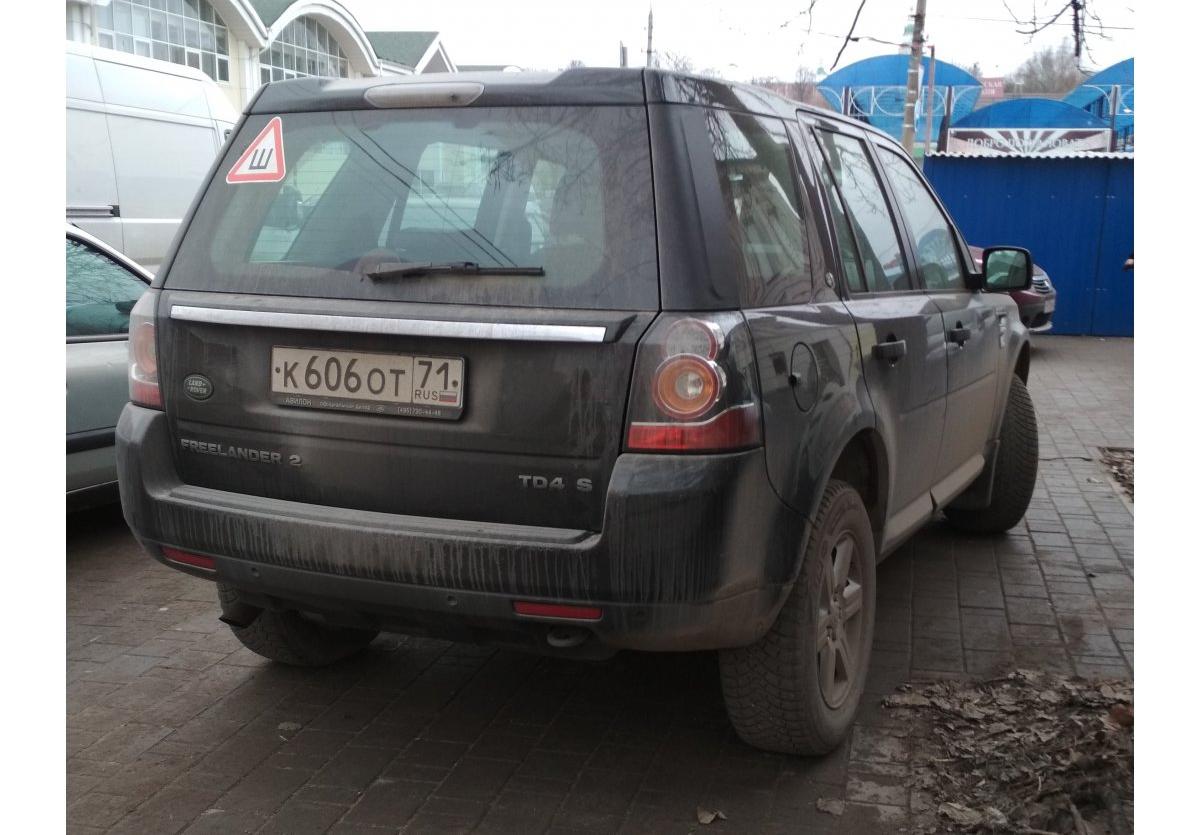 Автомобиль госномер К606ОТ71