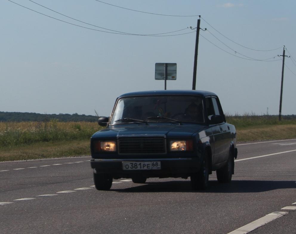 Автомобиль госномер О381РЕ68