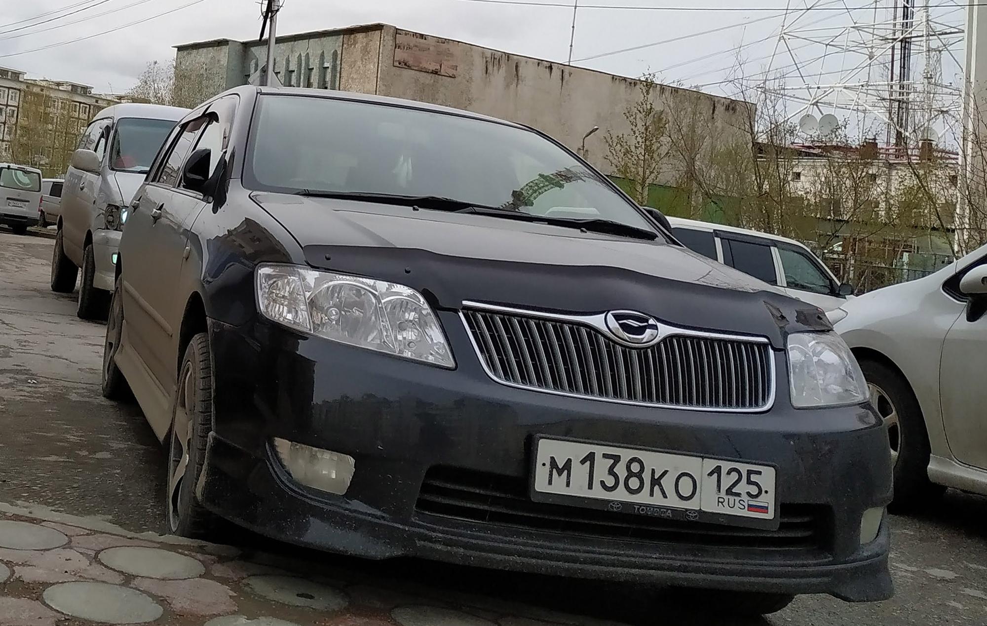 Автомобиль госномер М138КО125