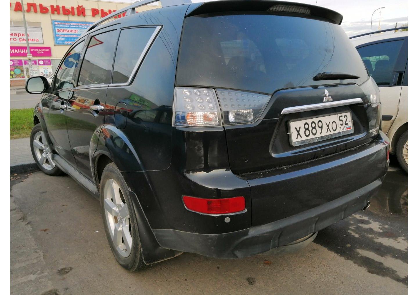 Автомобиль госномер Х889ХО52
