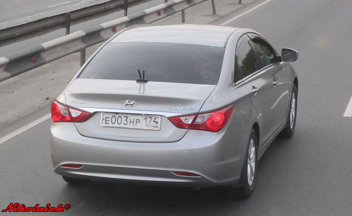 Автомобиль госномер Е003НР174