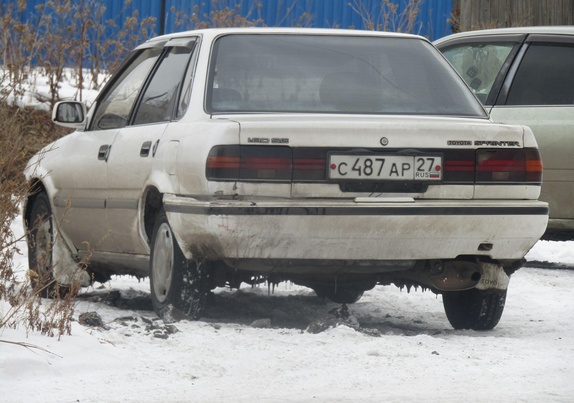 Автомобиль госномер С487АР27