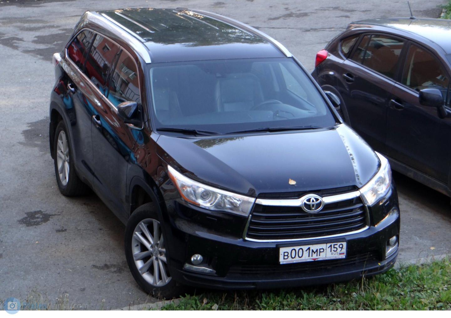 Автомобиль госномер В001МР159