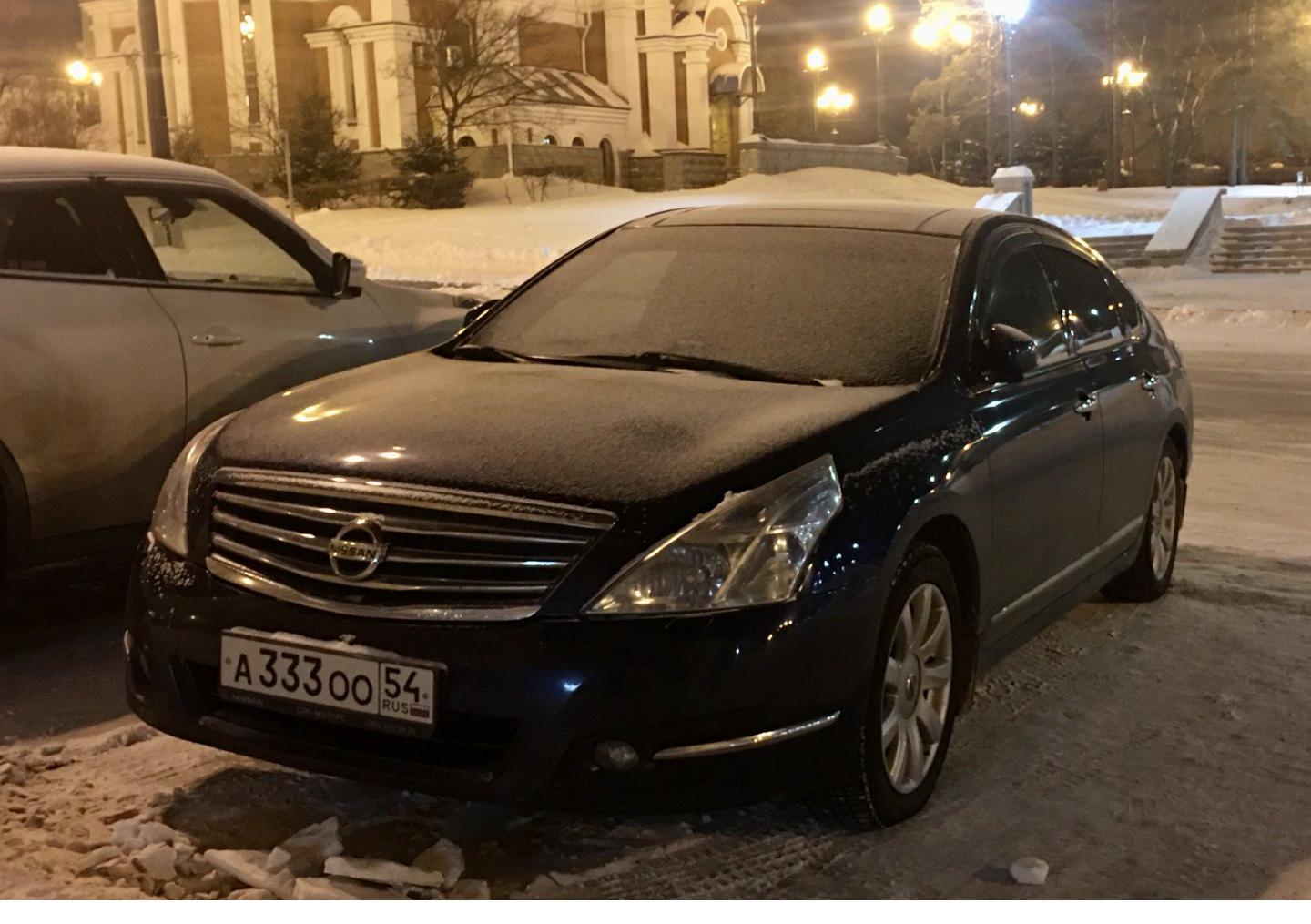 Автомобиль госномер А333ОО54
