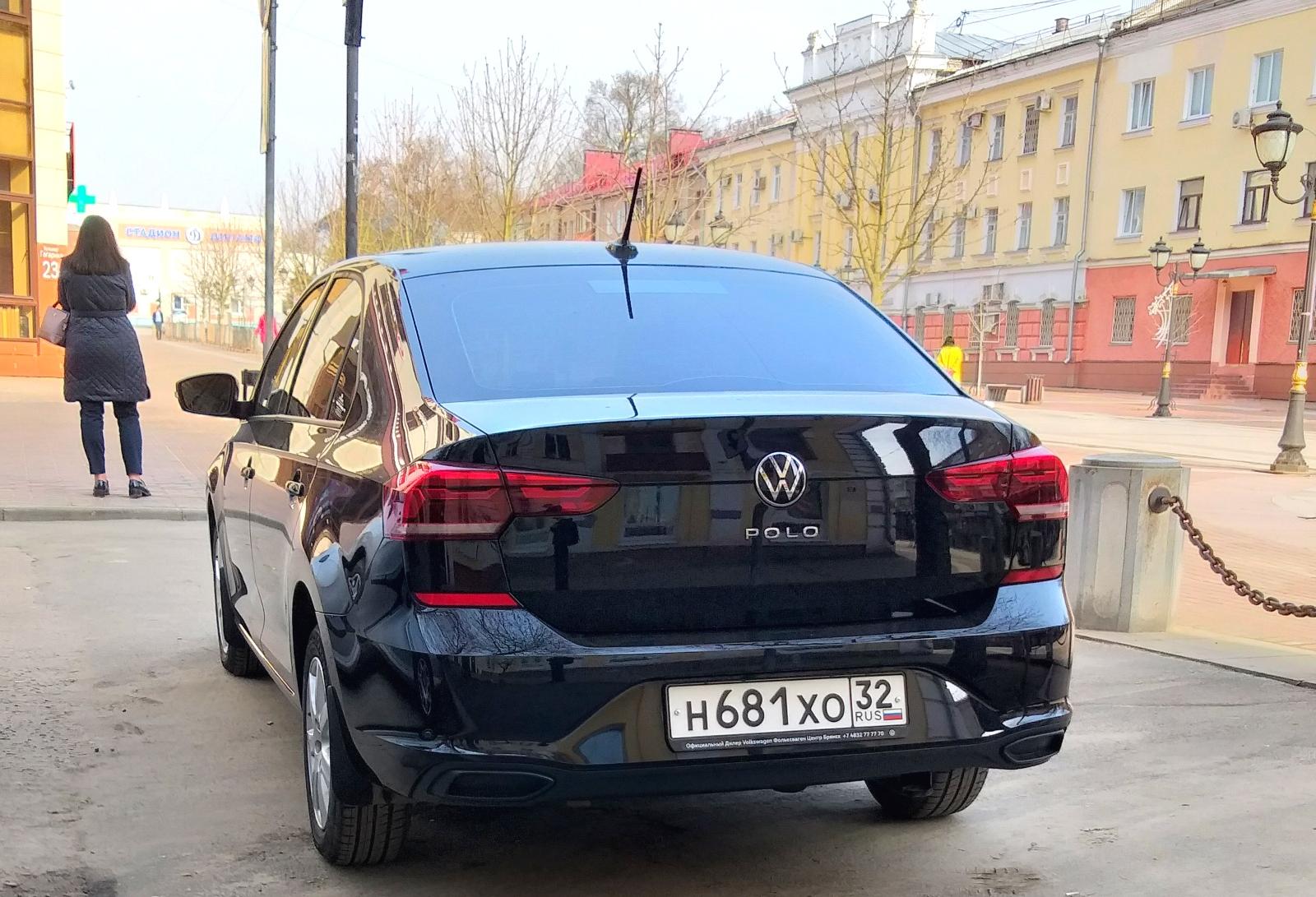 Автомобиль госномер Н681ХО32