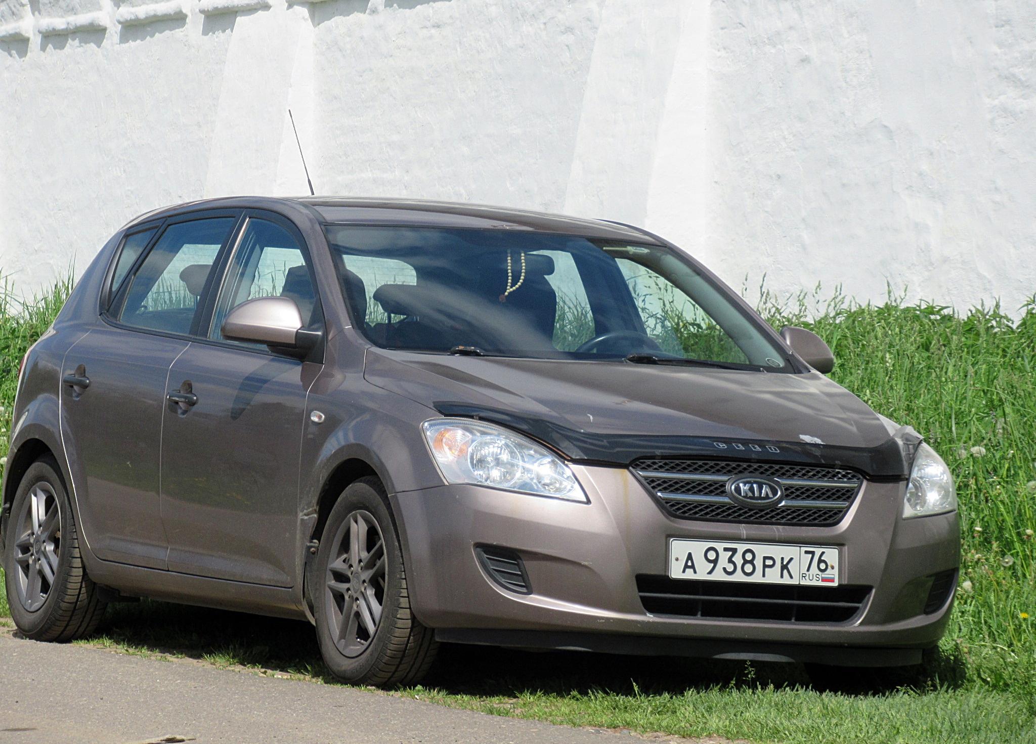 Автомобиль госномер А938РК76