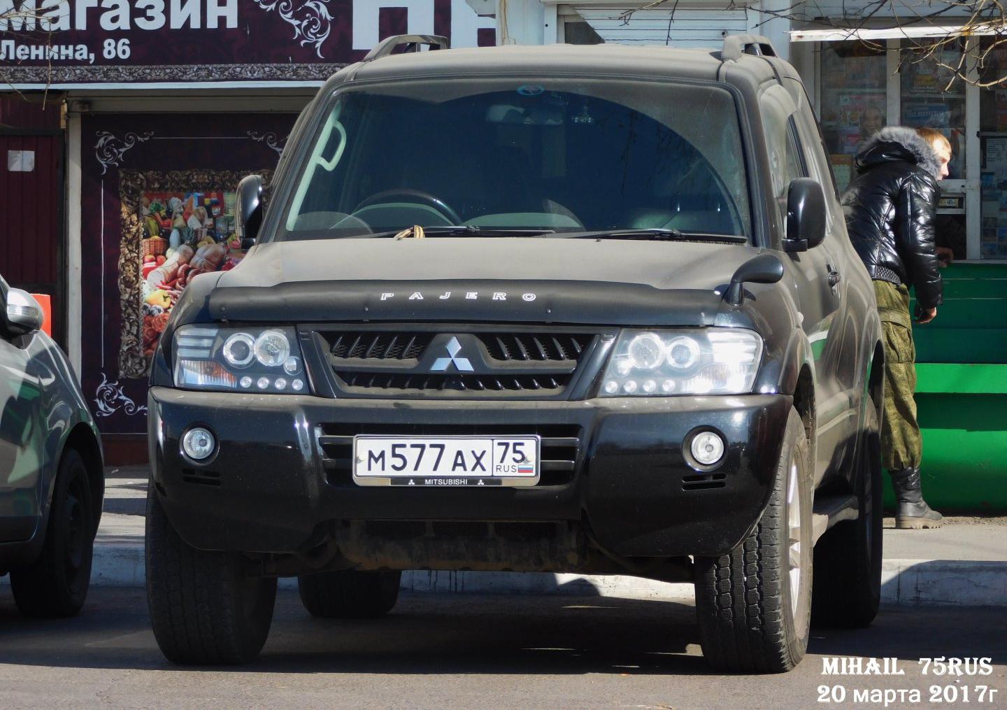 Автомобиль госномер М577АХ75