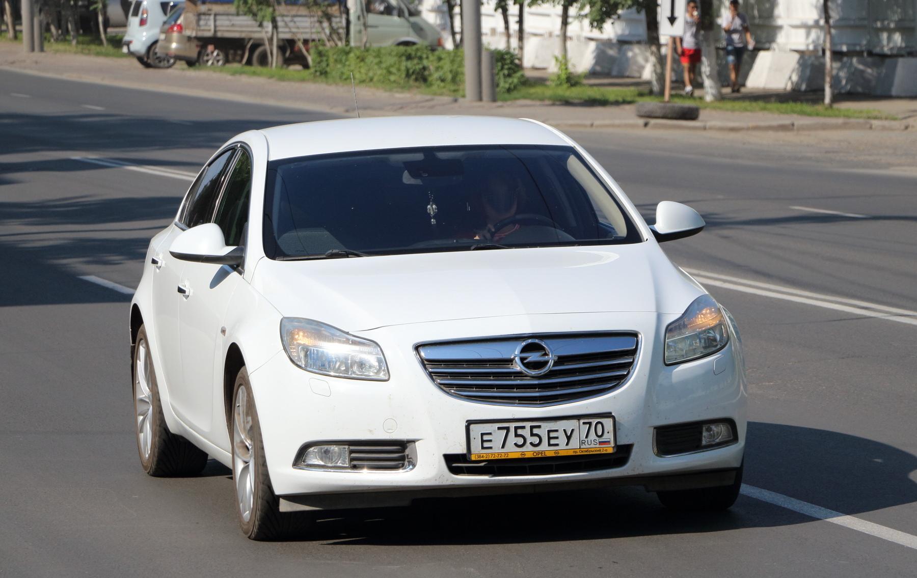 Автомобиль госномер Е755ЕУ70