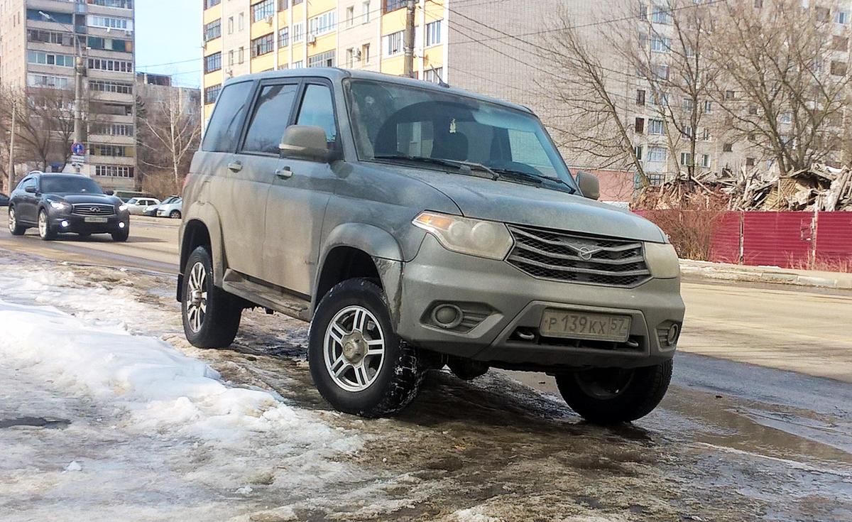 Автомобиль госномер Р139КХ57