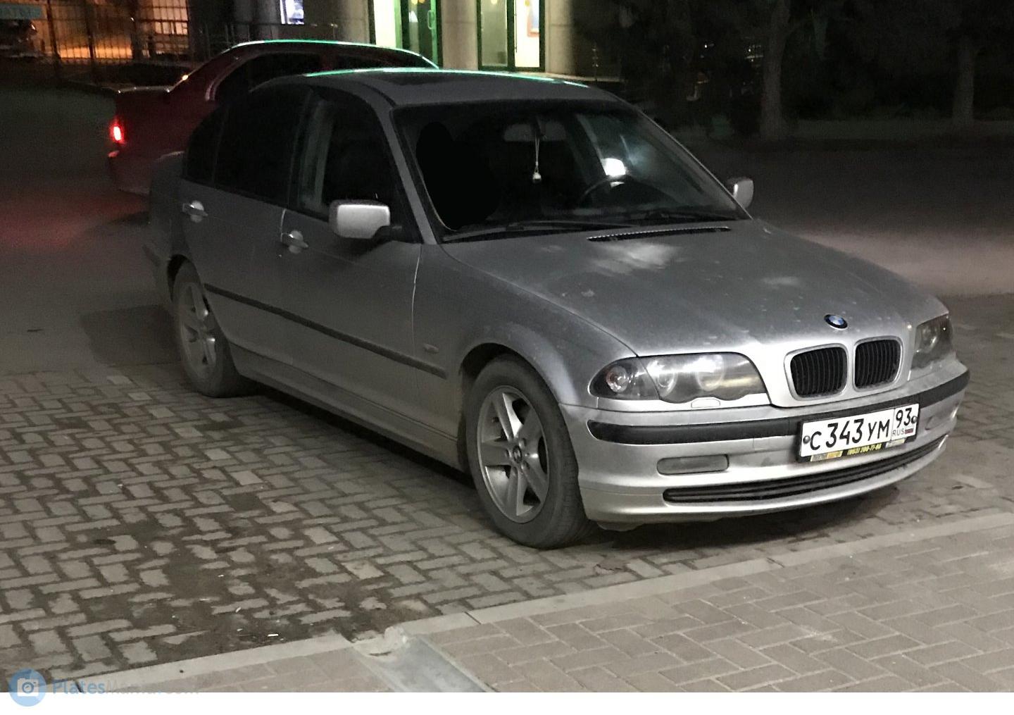 Автомобиль госномер С343УМ93
