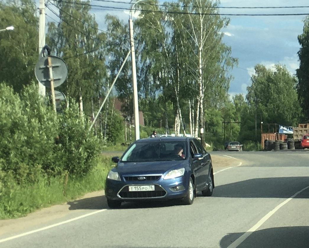 Автомобиль госномер Т155РО76