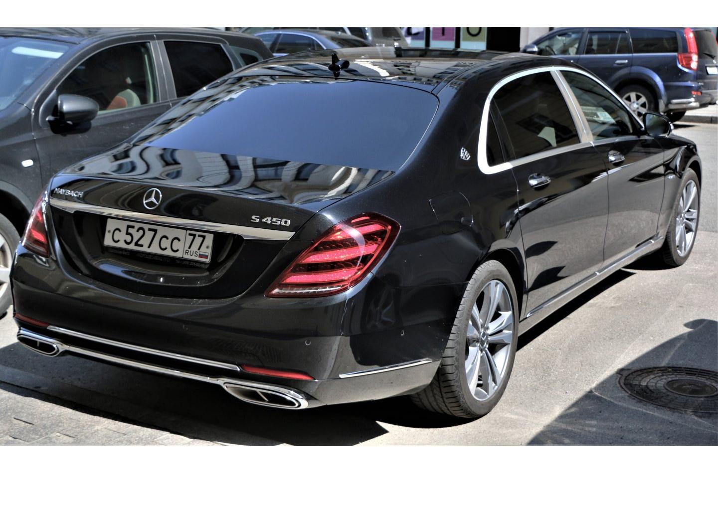 Автомобиль госномер С527СС77