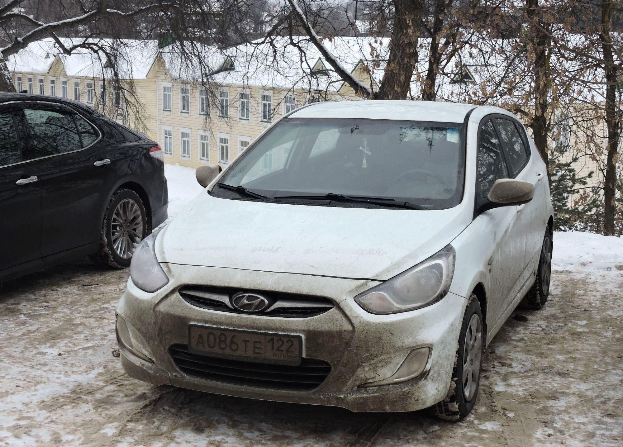 Автомобиль госномер А086ТЕ122