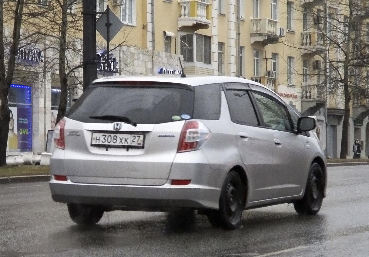 Автомобиль госномер Н308ХК27