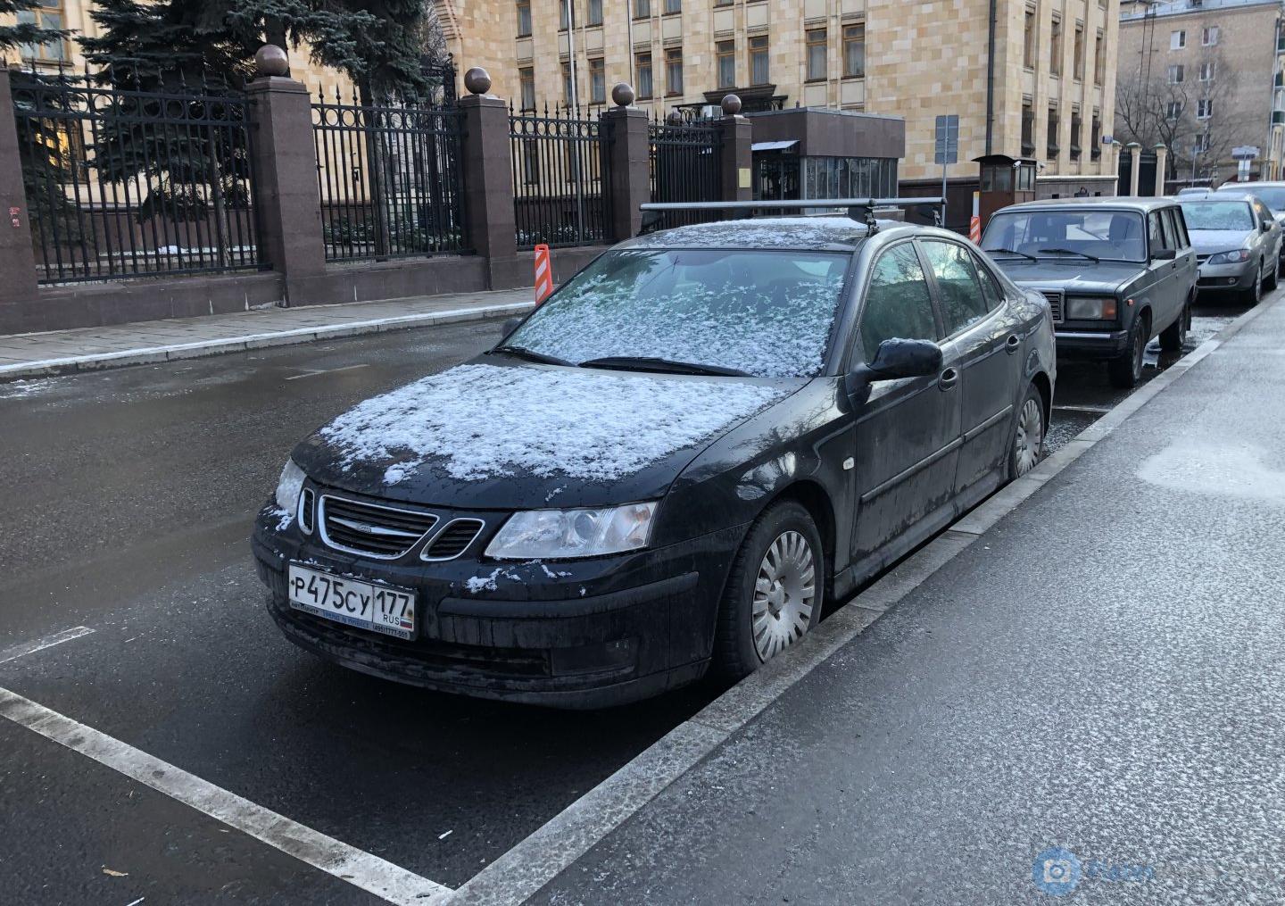Автомобиль госномер Р475СУ177