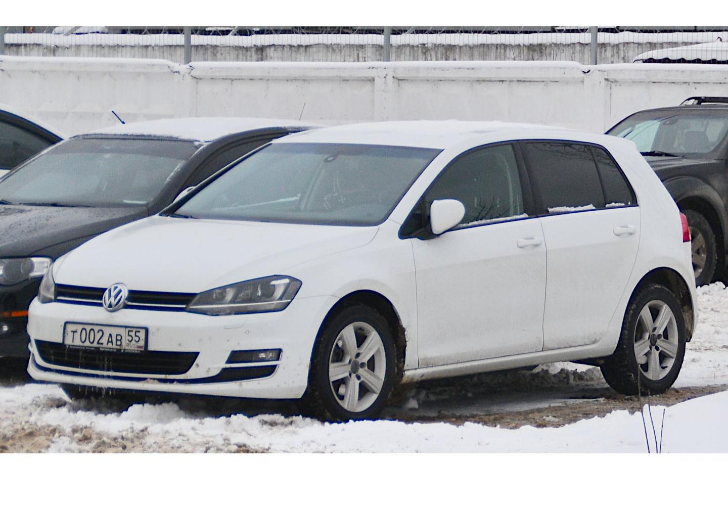 Автомобиль госномер Т002АВ55
