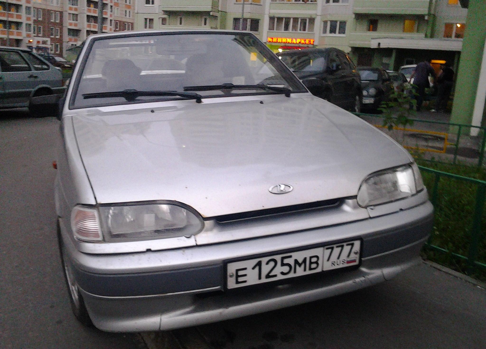 Автомобиль госномер Е125МВ777