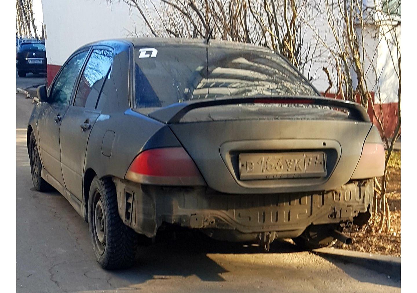 Автомобиль госномер В163УК77