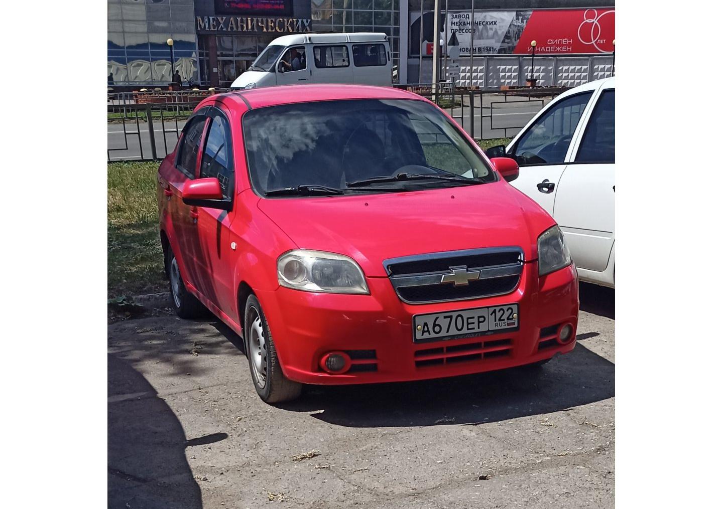 Автомобиль госномер А670ЕР122
