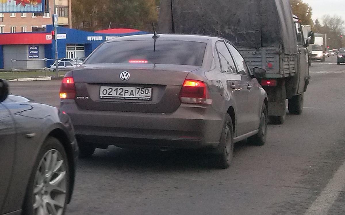 Автомобиль госномер О212РА750