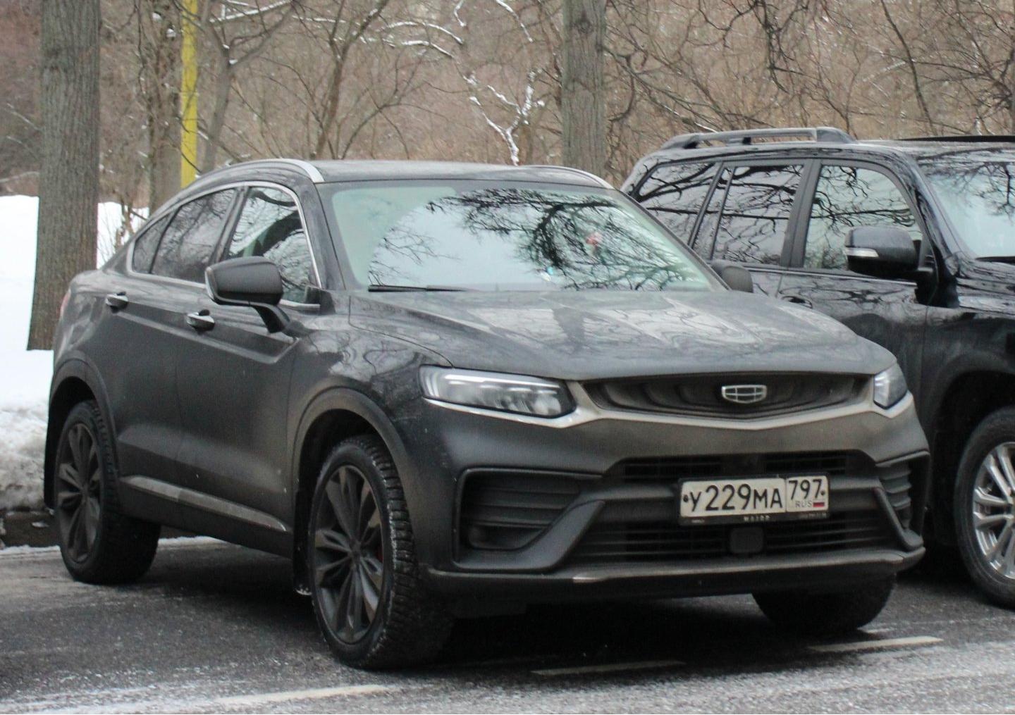 Автомобиль госномер У229МА797