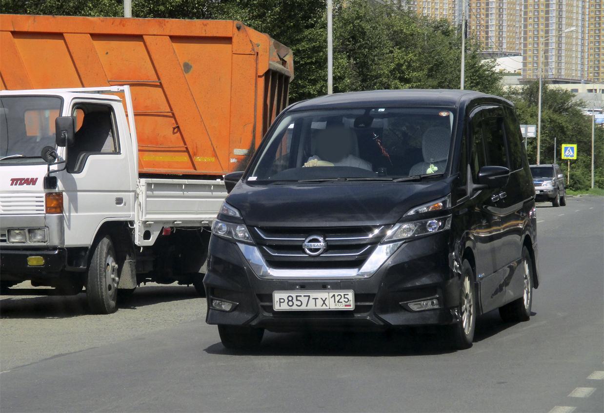 Автомобиль госномер Р857ТХ125
