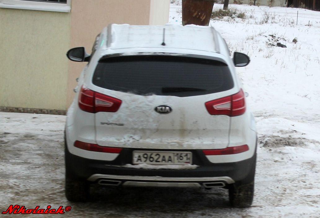 Автомобиль госномер А962АА161