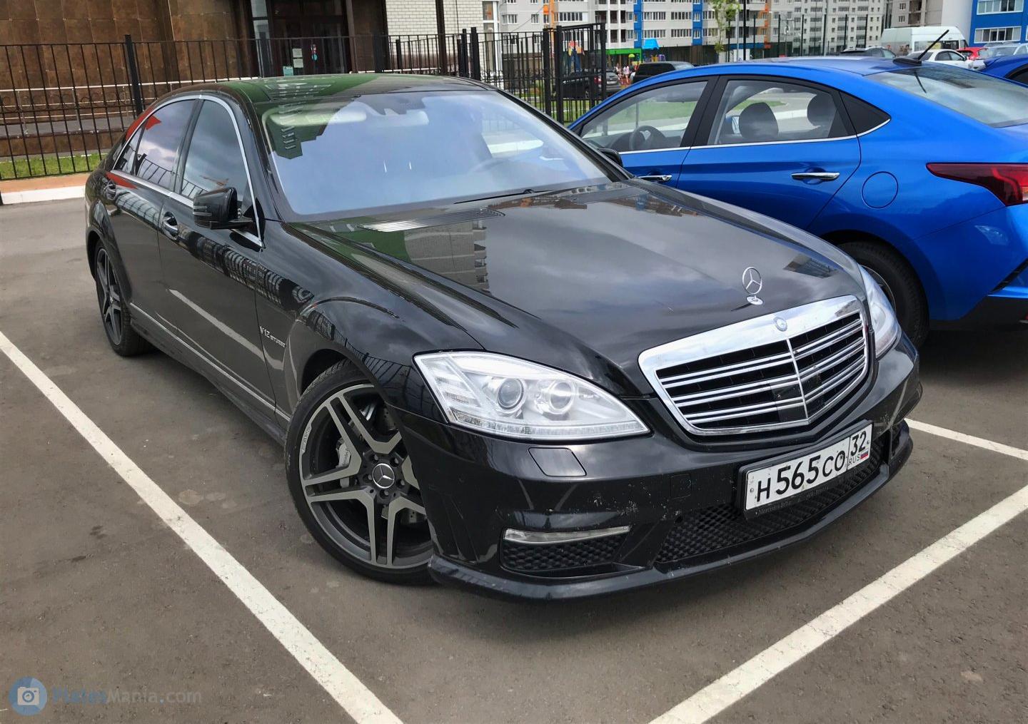 Автомобиль госномер Н565СО32