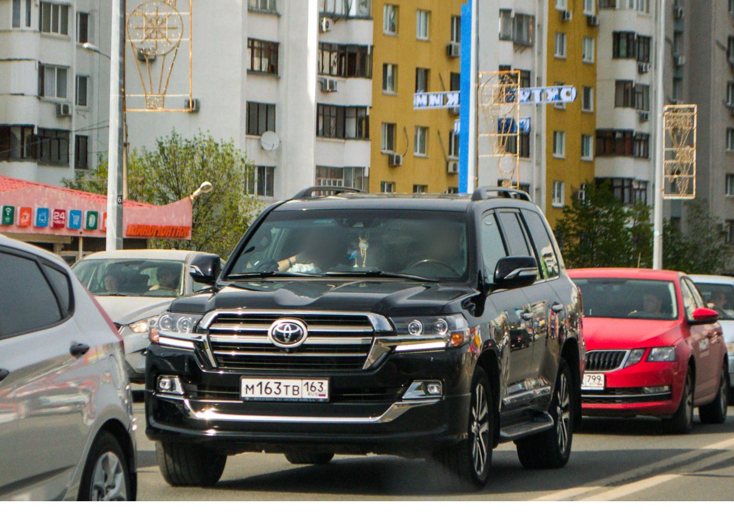 Автомобиль госномер М163ТВ163