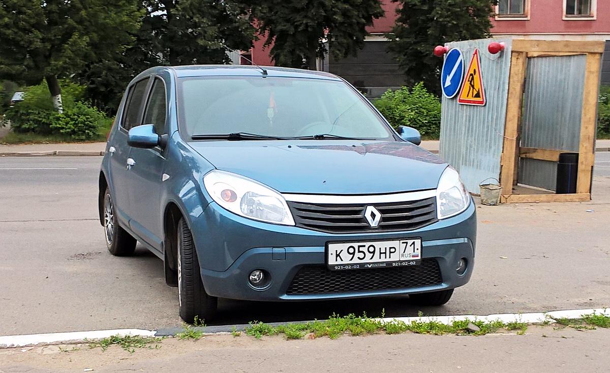 Автомобиль госномер К959НР71