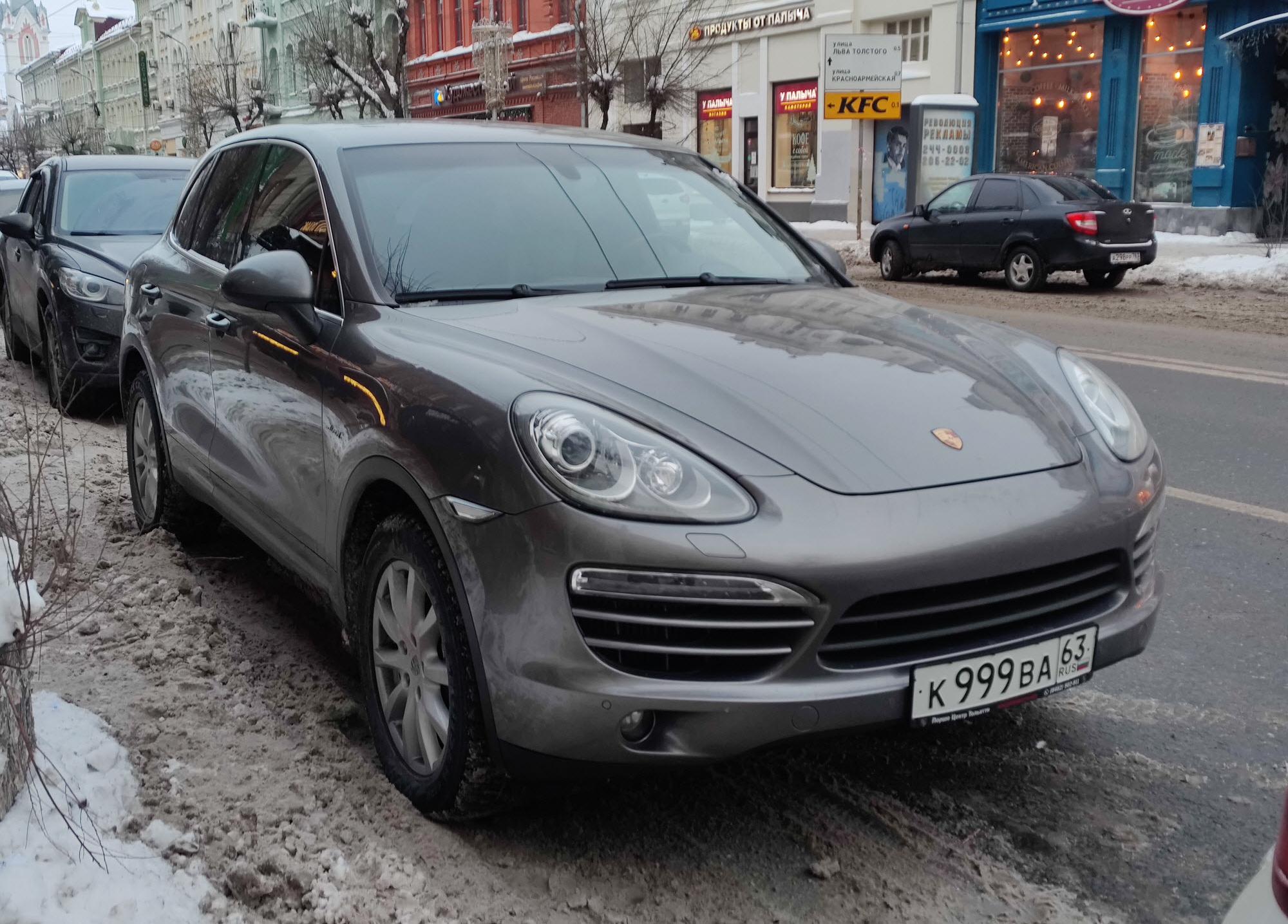 Автомобиль госномер К999ВА63