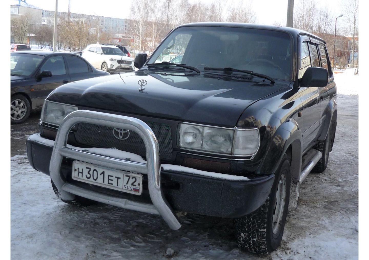 Автомобиль госномер Н301ЕТ72