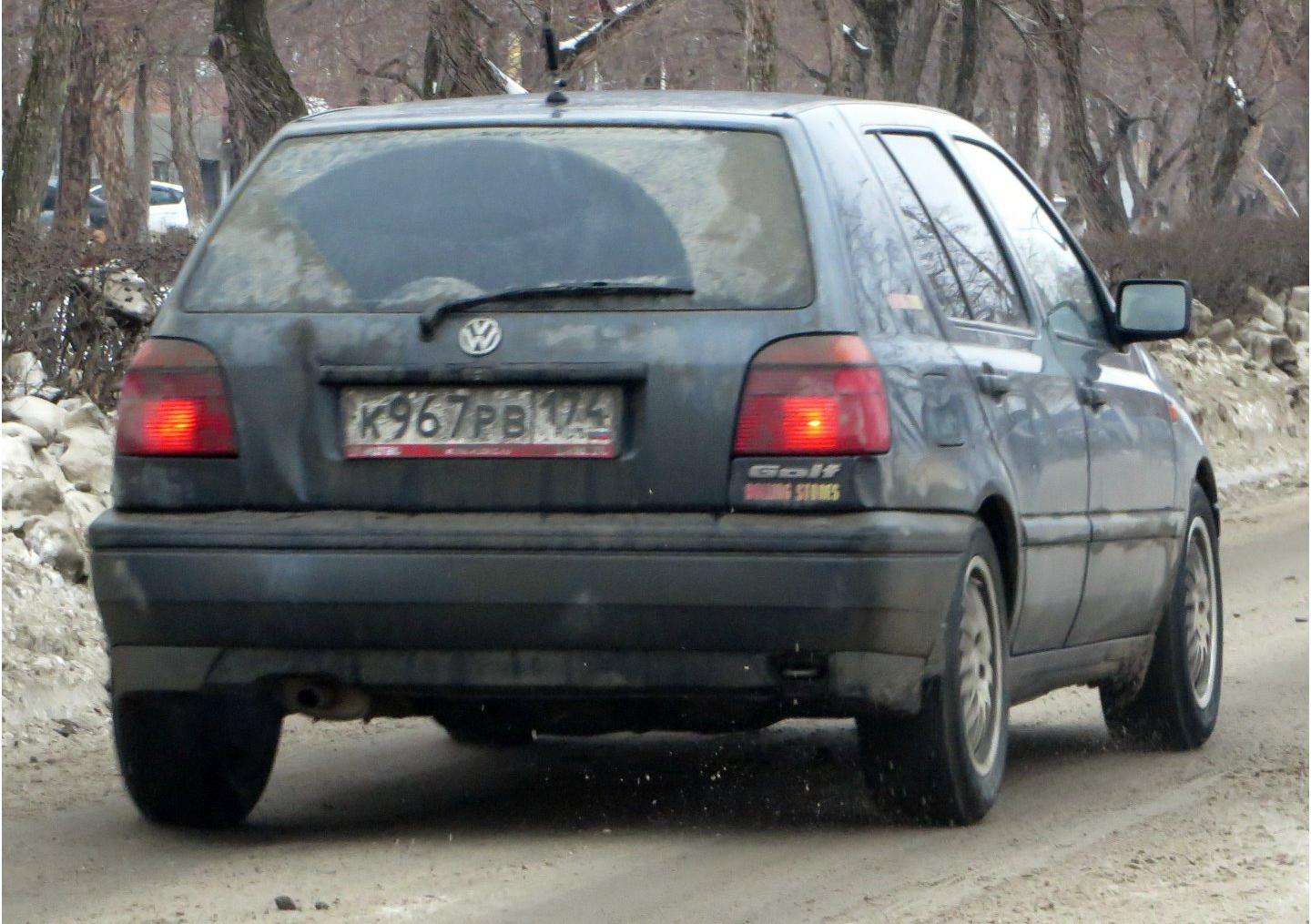 Автомобиль госномер К967РВ174