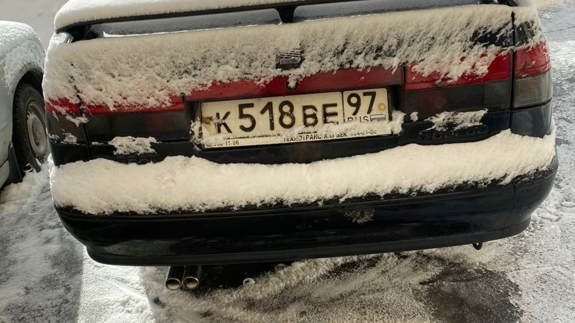 Автомобиль госномер К518ВЕ97