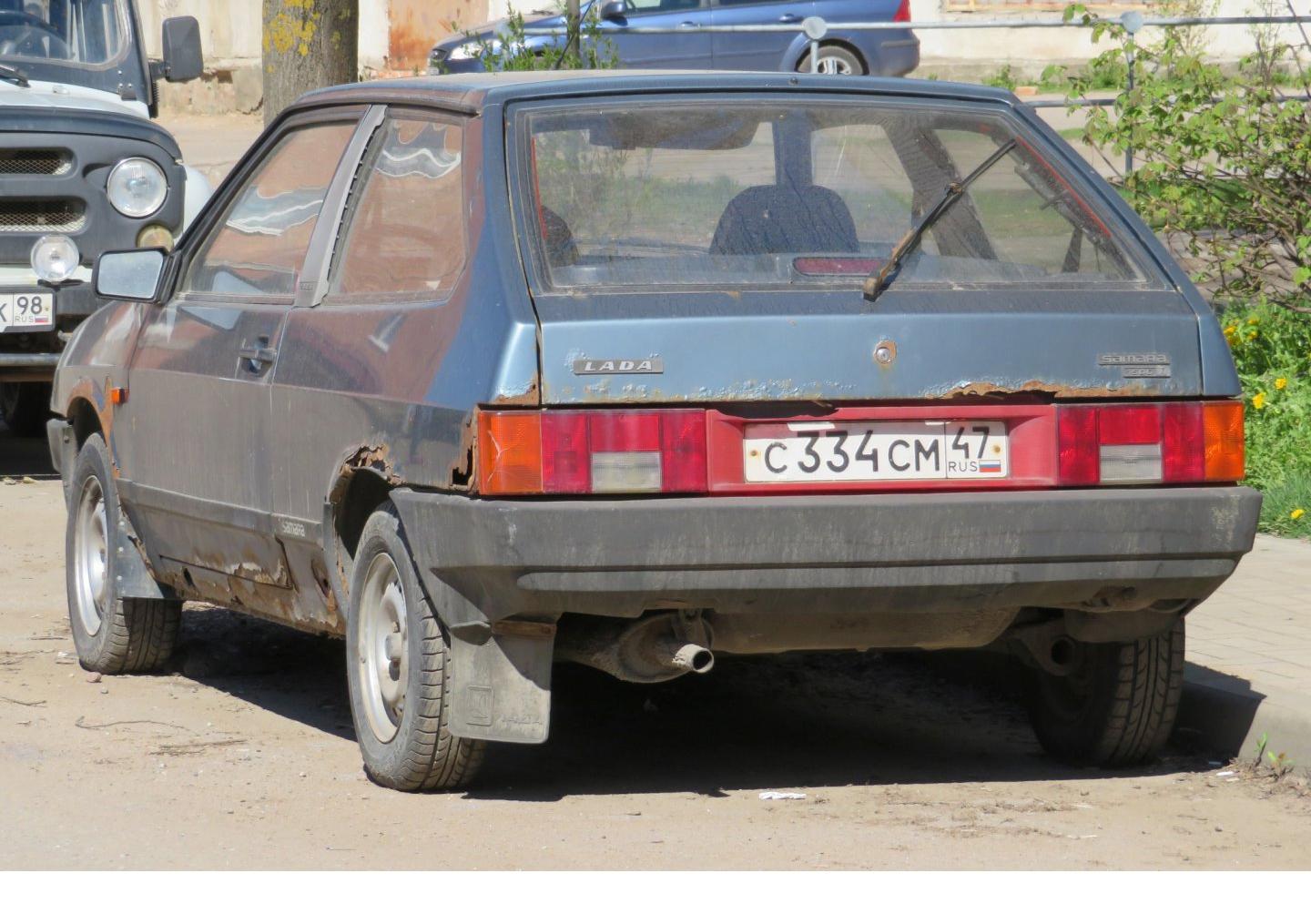 Автомобиль госномер С334СМ47